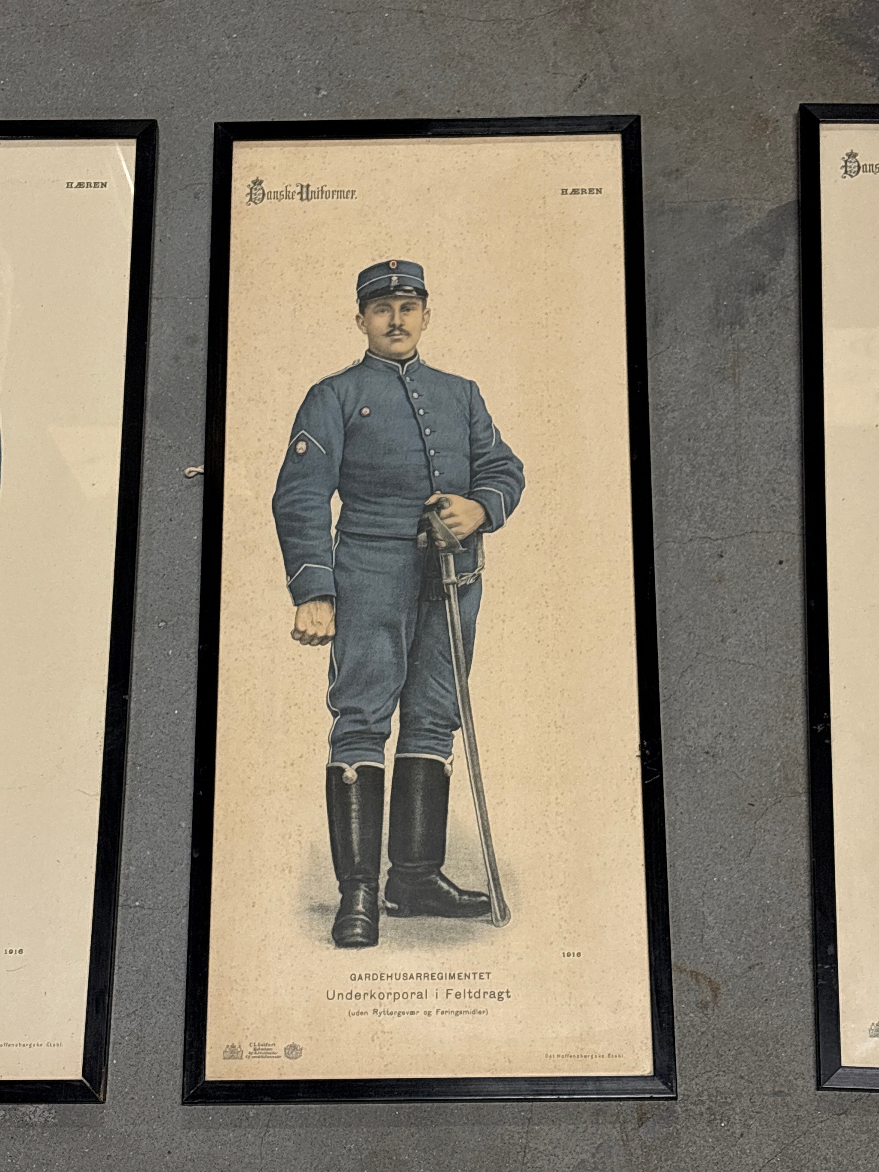 Danske uniformer Plakater 2